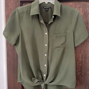 Women’s small tie blouse